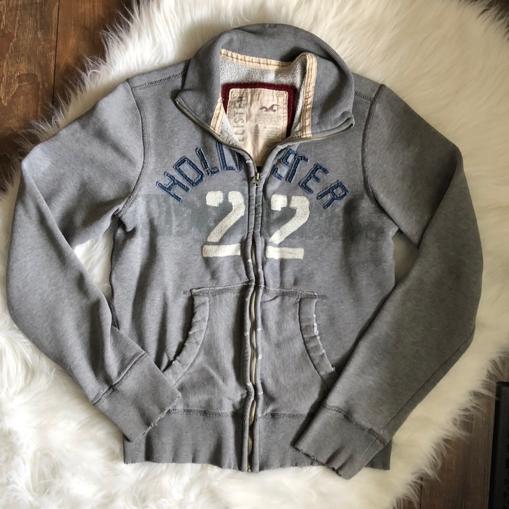 Hollister Zip Up Sweater